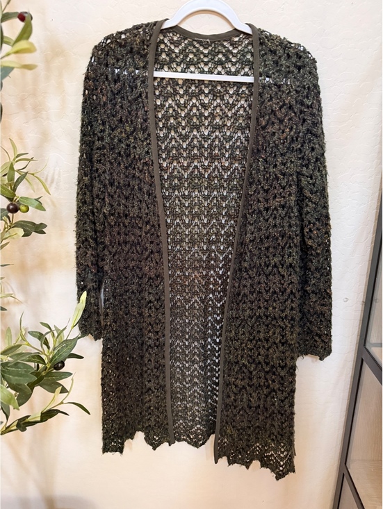 Sweaters - Women’s open knit cardigan